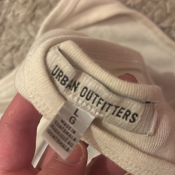 “Cry Baby” Graphic Print Backless Top with Ties - Picture 5 of 5